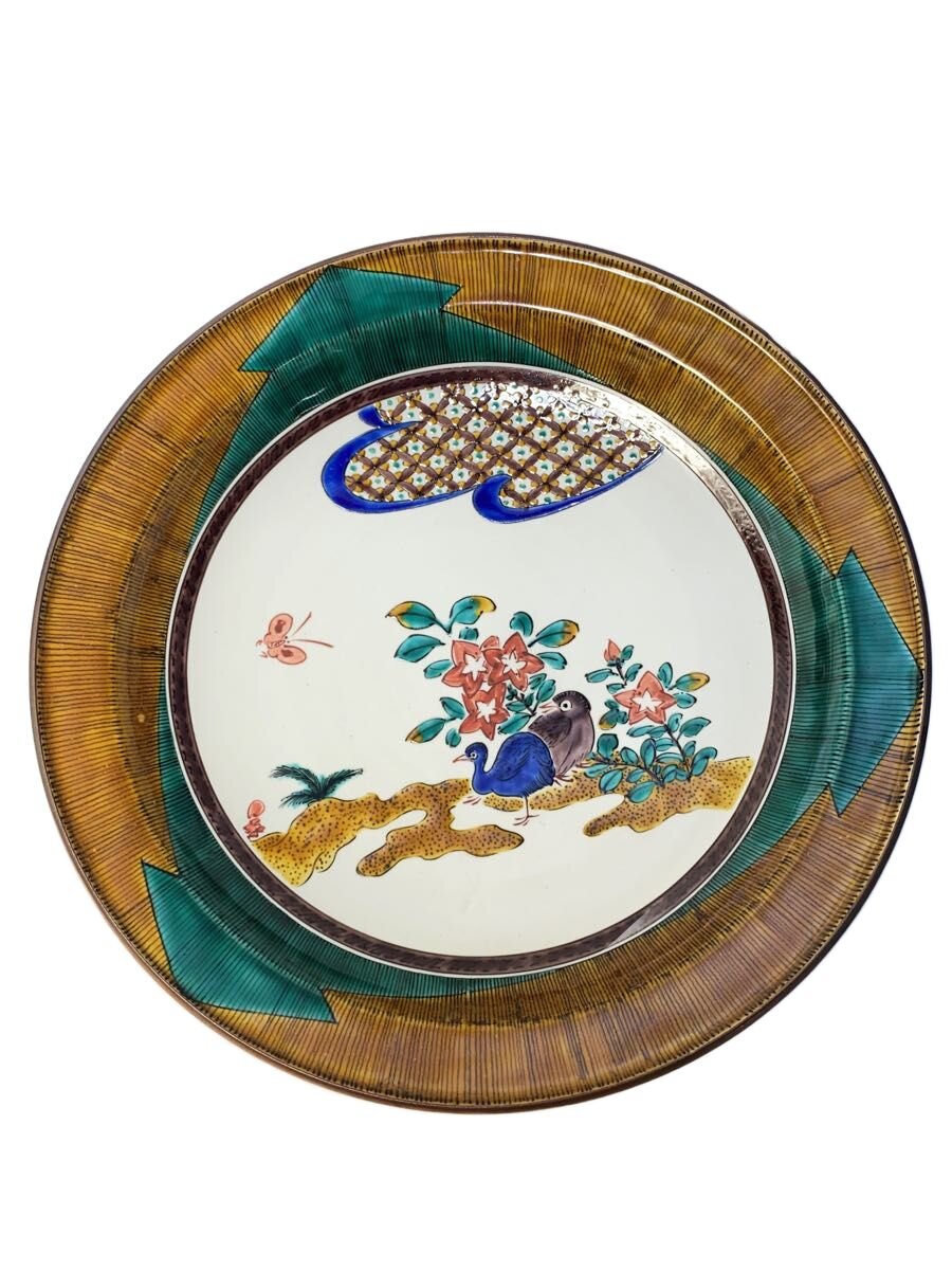 楽天市場】古九谷色絵鶉草花図の通販