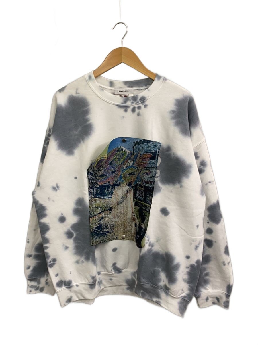 【中古】bodysong.◆スウェット/--/コットン/WHT【メンズウェア】
