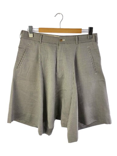 【中古】COMME des GARCONS HOMME PLUS◆16SS/ハウンドトゥース/ショートサルエルパンツ/AD2015/XS/ウール/千鳥格子/PQ-P050【メンズウェア】 【中古】COMME des GARCONS HOMME PLUS◆16SS/ハウンドトゥース/ショートサルエルパンツ/AD2015/XS/ウール/千鳥格子/PQ-P050【メンズウェア】