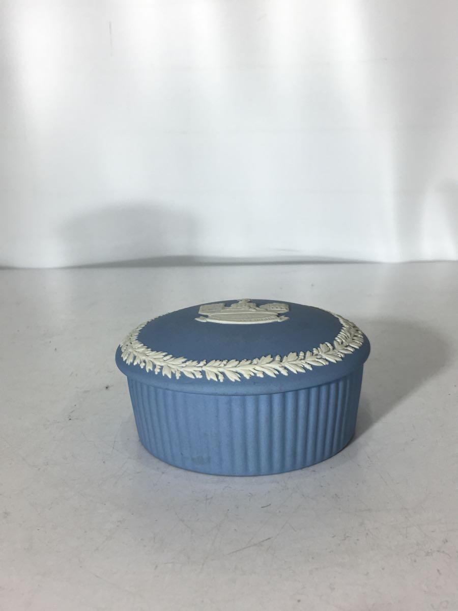 【中古】WEDGWOOD◆インテリア雑貨/BLU/ジャスパー/小物入れ【インテリア小物・日用雑貨】 [2]