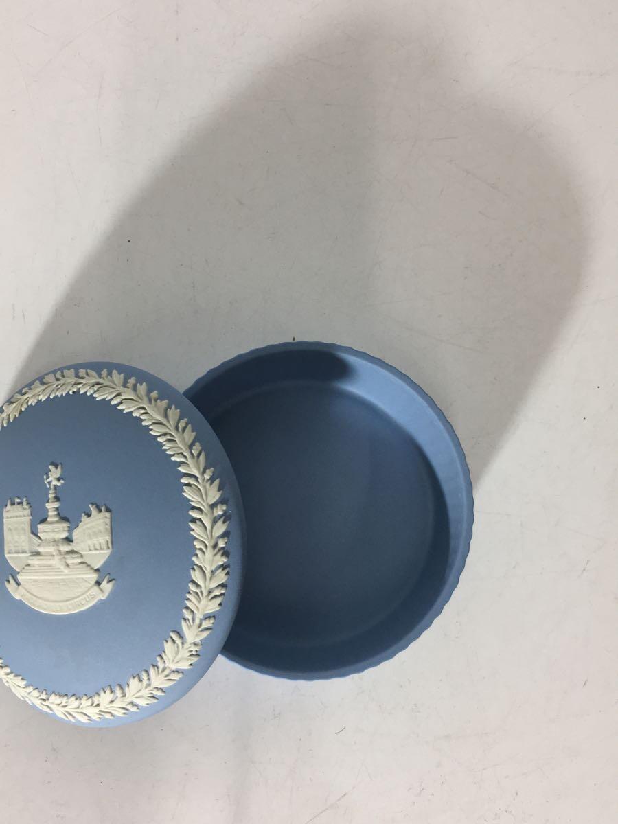 【中古】WEDGWOOD◆インテリア雑貨/BLU/ジャスパー/小物入れ【インテリア小物・日用雑貨】 [3]