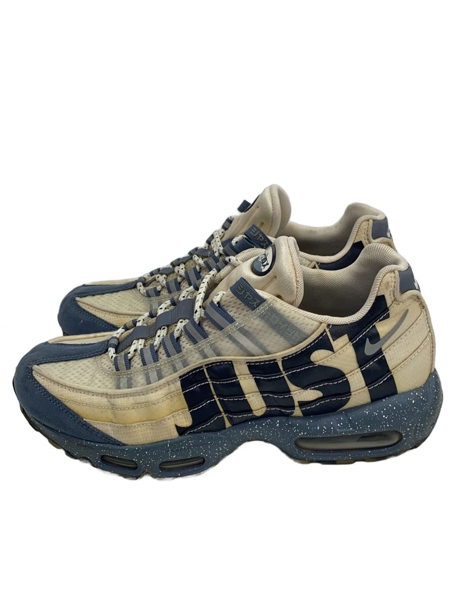 NIKE◆AIR MAX 95 PRM QS/エアマックスプレミアム/ホワイト/CI0229-147/27cm/WHT