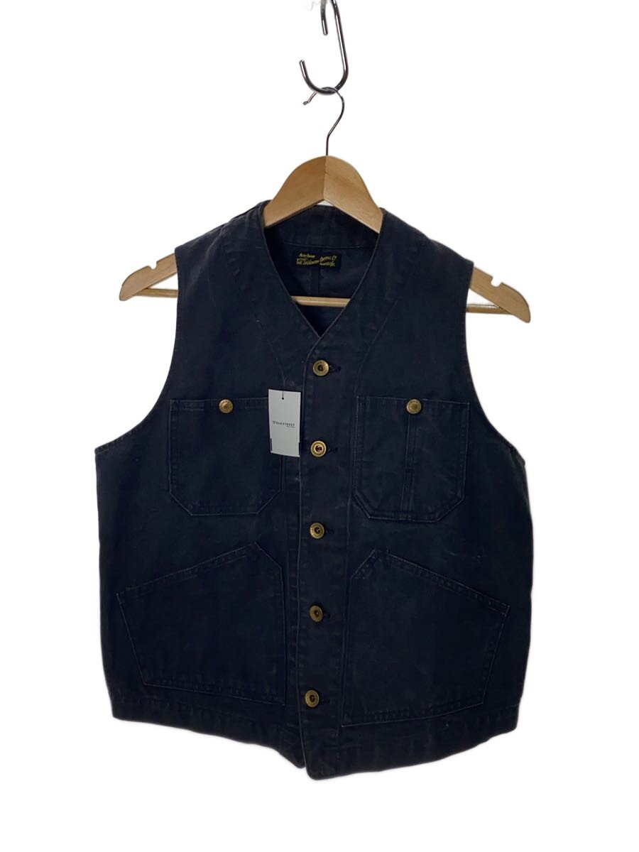 【中古】THE STEVENSON OVERALL◆ベスト/36/コットン/BLK/IH1-OXB//【メンズウェア】