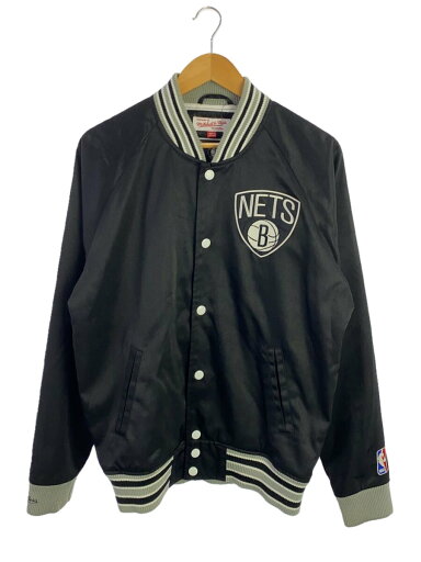 【中古】mitchell&ness◆ジャケット/L/ポリエステル/BLK/305555/TAKSON/SPRING 2013【メンズウェア】 【中古】mitchell&ness◆ジャケット/L/ポリエステル/BLK/305555/TAKSON/SPRING 2013【メンズウェア】