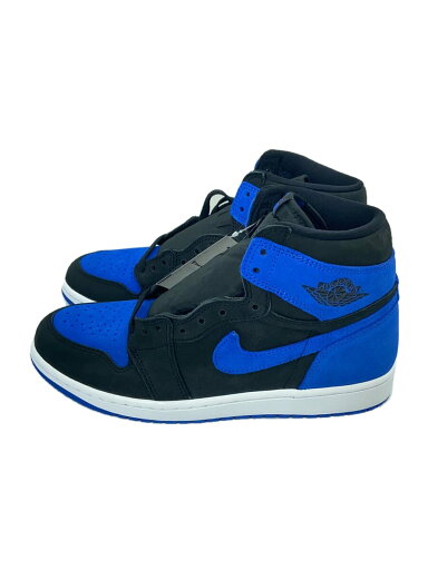 【中古】NIKE◆AIR JORDAN 1 RETRO HIGH OG_エアジョーダン1 レトロ ハイ OG/27.5cm/BLU【シューズ】 【中古】NIKE◆AIR JORDAN 1 RETRO HIGH OG_エアジョーダン1 レトロ ハイ OG/27.5cm/BLU【シューズ】