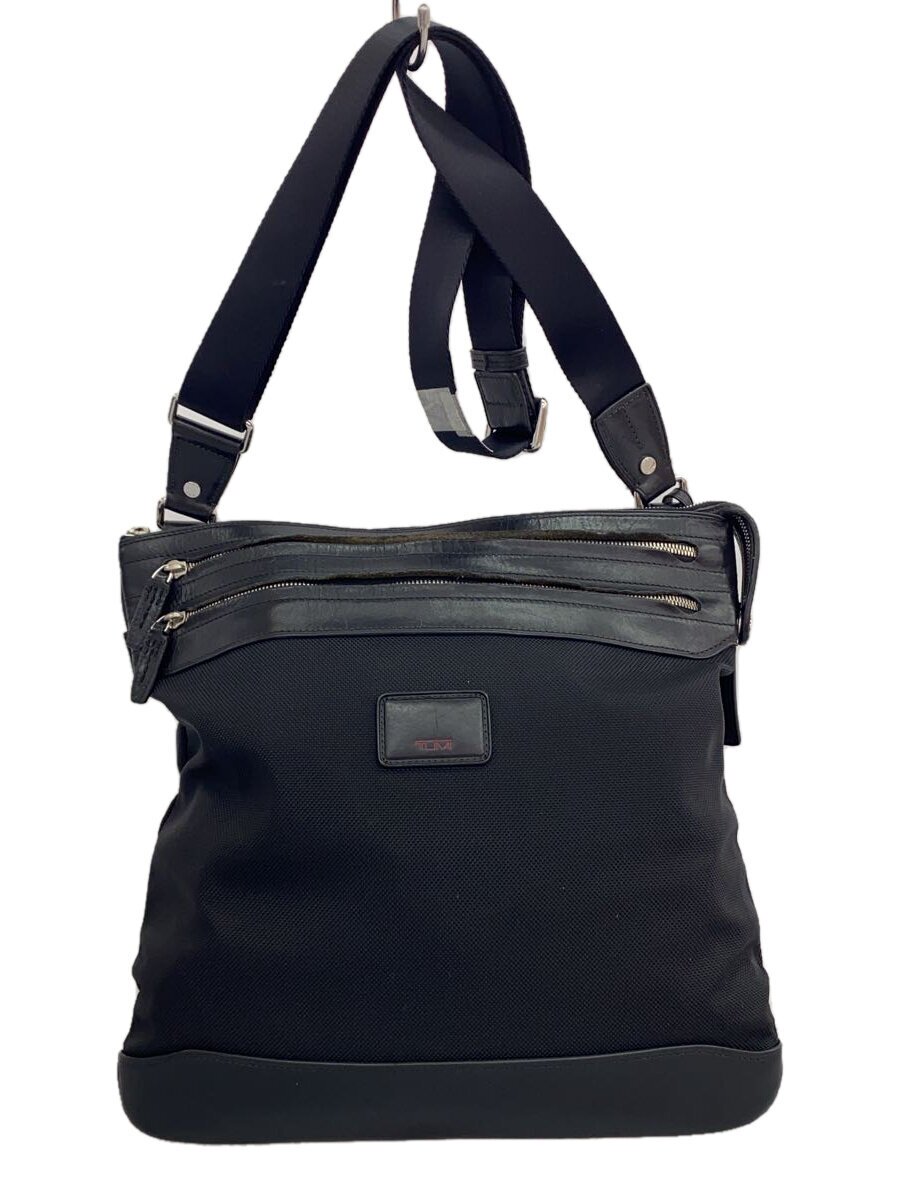 【中古】TUMI◆ショルダーバッグ/--/BLK/24115D/使用感有【バッグ】