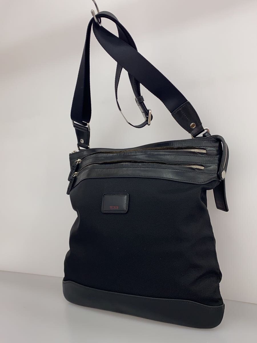 【中古】TUMI◆ショルダーバッグ/--/BLK/24115D/使用感有【バッグ】