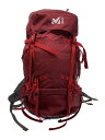 【中古】MILLET◆リュック/ナイロン/RED/無地/SAASFEE 40+5【バッグ】(4)