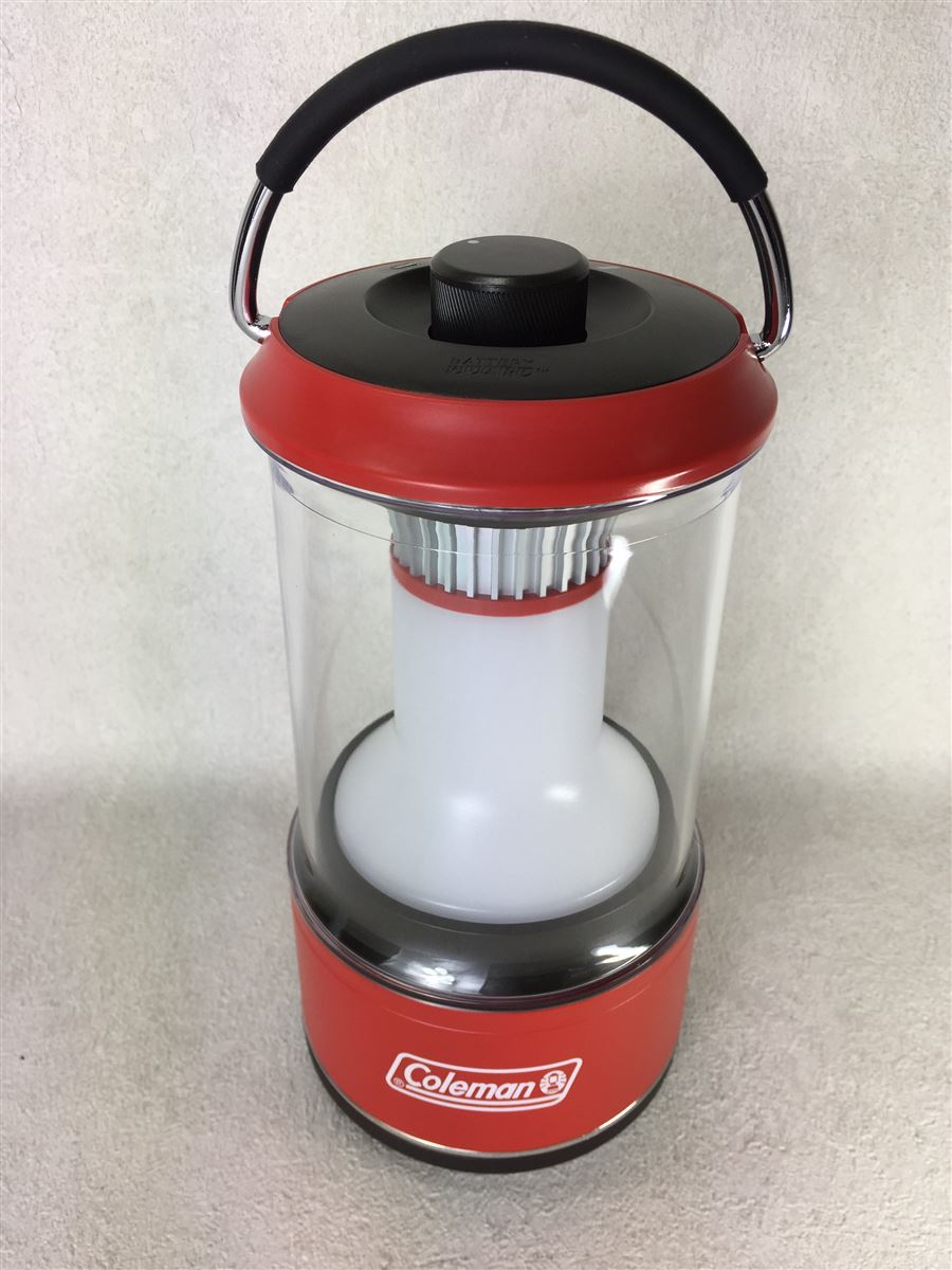 【中古】Coleman◆ランタン バッテリーガードLED ランタン/600 2000034239 [レッド]【スポーツ】