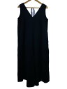 【中古】ETRE TOKYO◆オールインワン/S/リネン/BLK/1223330138-0【レディースウェア】
