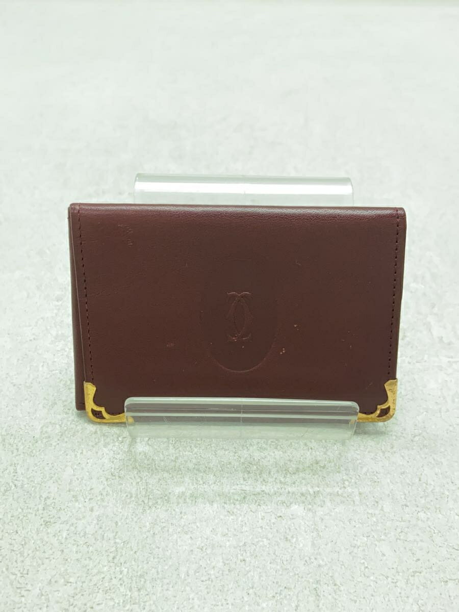 【中古】Cartier◆Made in Italy/カードケ