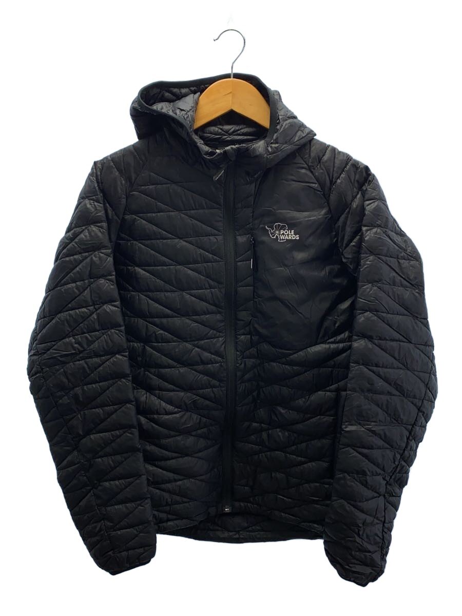 POLEWARDS◆EXCORE Thermaflash Hoody/M/ナイロン/BLK/無地/PW22JL