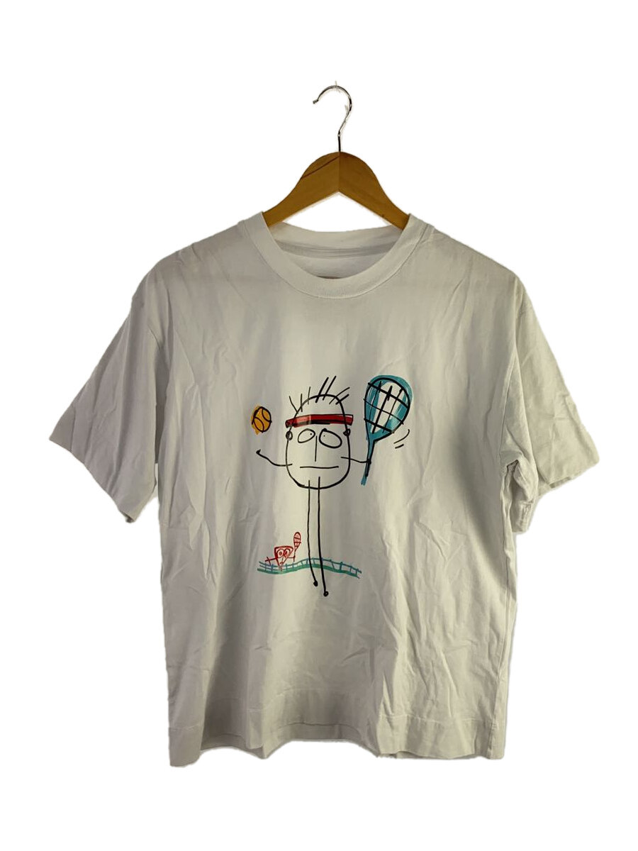 【中古】PLAN C◆Tシャツ/L/--/WHT//【レディースウェア】