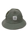 【中古】FAT◆バケットハット/--/ナイロン/KHK/メンズ/F32410-CP09-AB【服飾雑貨他】