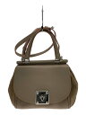 【中古】COACH◆ハンドバッグ/レザー/BEG/F1780//【バッグ】