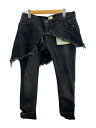 【中古】glamb◆ボトム/4/コットン/BLK/無地【メンズウェア】(4)