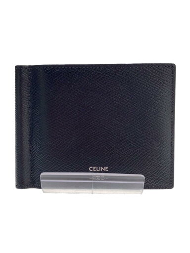 【中古】CELINE◆2つ折り財布/レザー/BLK/メンズ【服飾雑貨他】 【中古】CELINE◆2つ折り財布/レザー/BLK/メンズ【服飾雑貨他】