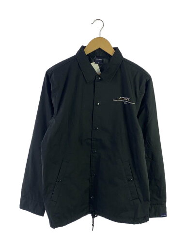 【中古】APPLEBUM◆Ruler Coach Jacket/M/ポリエステル/BLK【メンズウェア】 【中古】APPLEBUM◆Ruler Coach Jacket/M/ポリエステル/BLK【メンズウェア】