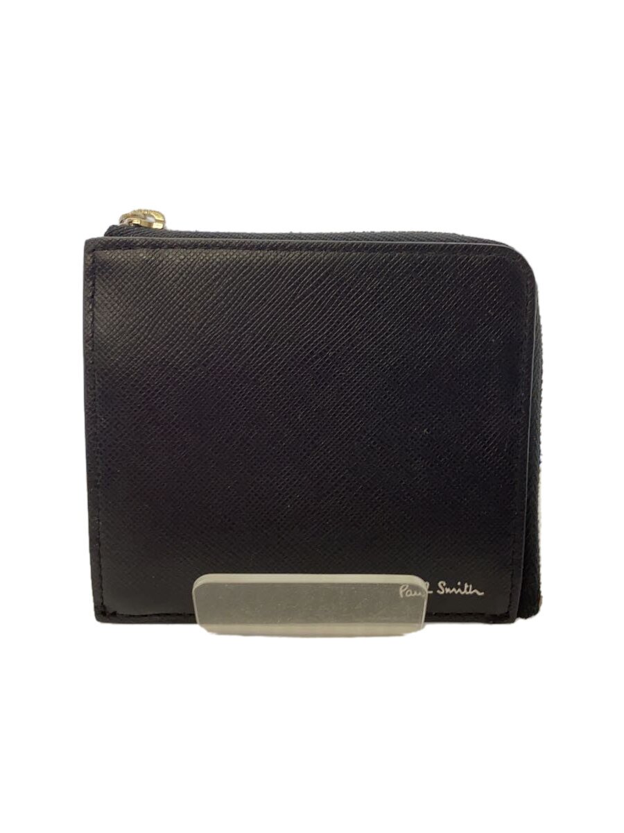Rakuten - 【中古】Paul Smith◆財布/レザー/BLK/メンズ【服飾雑貨他】