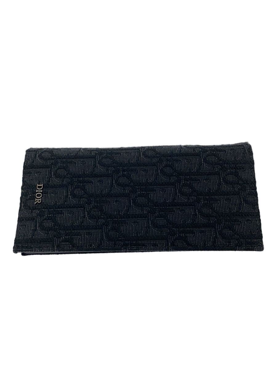 【中古】Christian Dior◆バーティカル/オブリーク/長財布/キャンバス/総柄/メンズ/20BBC002【服飾雑貨他】