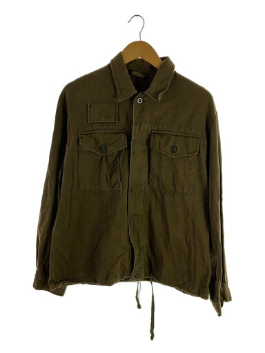 【中古】MILITARY◆チェコ軍/ワークジャケット/ジャケット/--/コットン/KHK/無地【メンズウェア】 【中古】MILITARY◆チェコ軍/ワークジャケット/ジャケット/--/コットン/KHK/無地【メンズウェア】