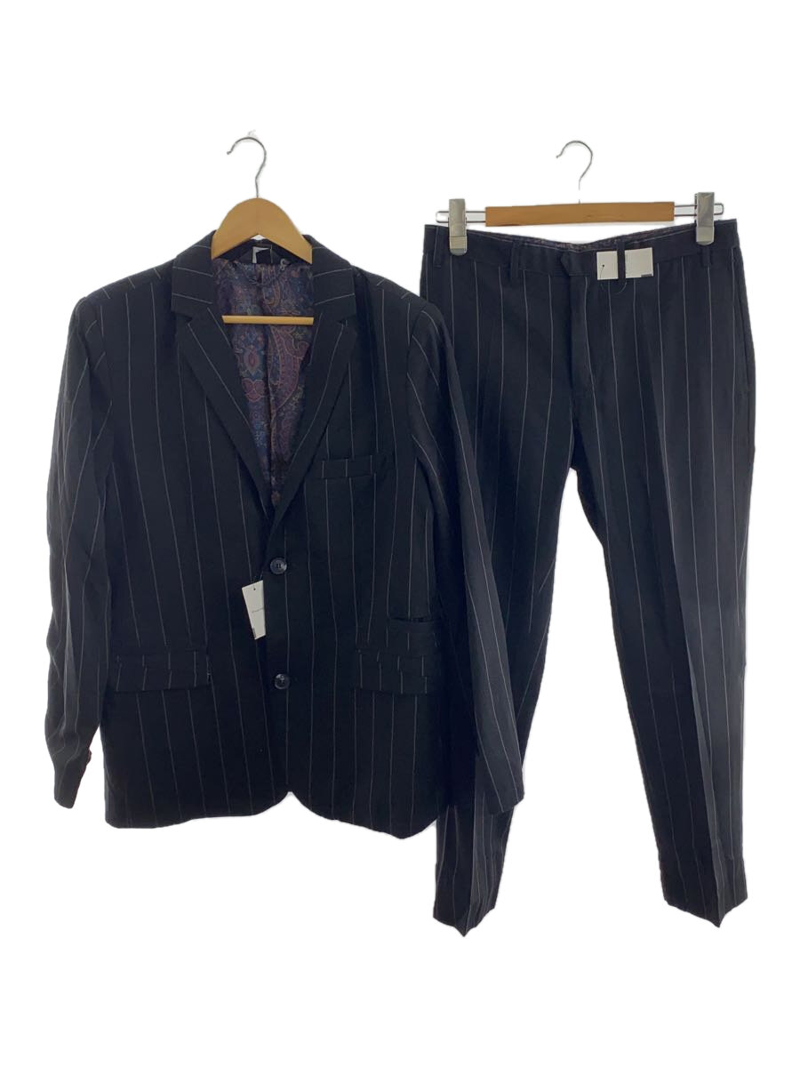 【中古】VOLCOM◆The Bad Seed Suit/21AW/スーツ/M/レーヨン/BLK/ストライプ/A1642100【メンズウェア】