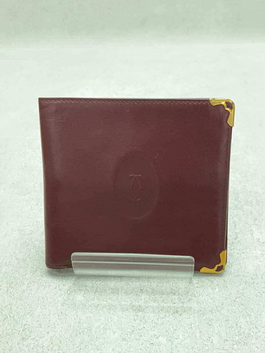 【中古】Cartier◆Made in Italy/2つ折り