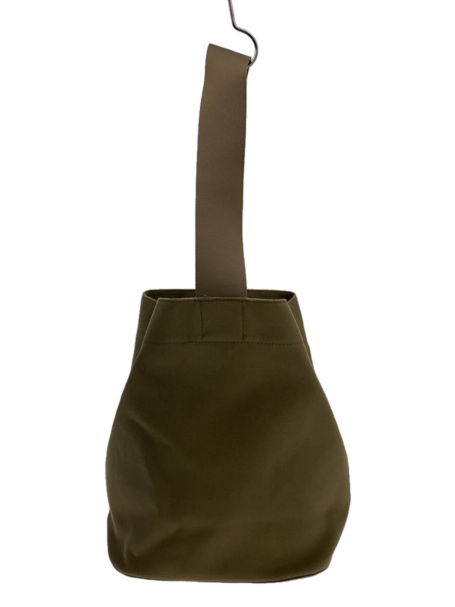 【中古】STUDIO NICHOLSON◆SLIDE - WATER REPELLENT CANVAS BAG/ショルダーバッグ/キャンバス/KHK【バッグ】