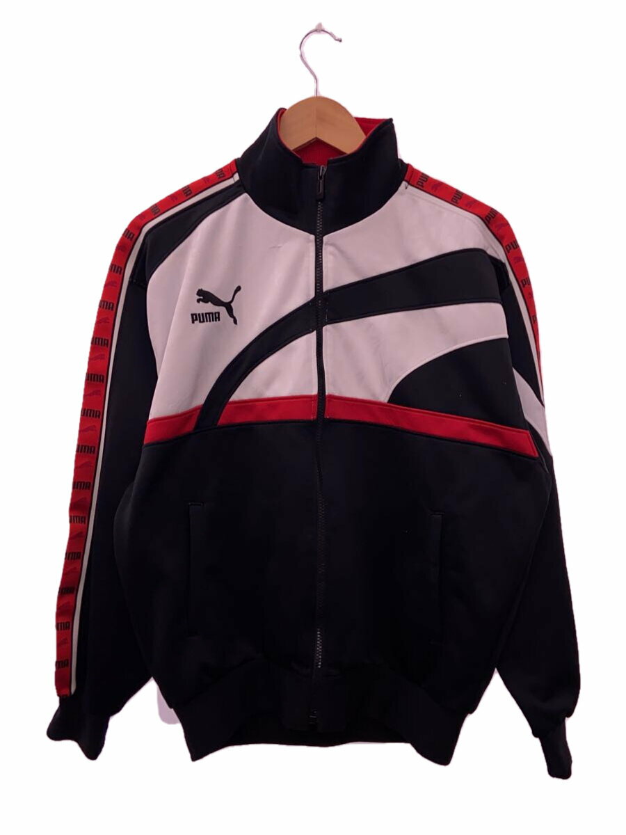 【中古】PUMA◆セットアップ/--/ポリエステル/BLK/PXT219S/PXT219P【メンズウェア】