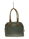 【中古】FENDI◆ハンドバッグ/--/IDG/無地【バッグ】(4)