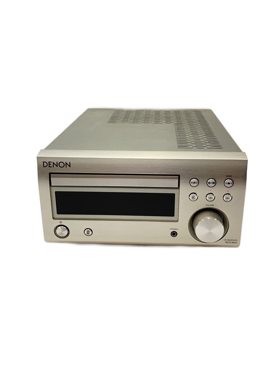 【中古】DENON◆ミニコンポ RCD-M41-SP [プレミアムシルバー]【家電・ビジュアル・オーディオ】