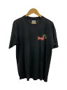 【中古】Tシャツ/L/コットン/BLK【メンズウェア】(4)