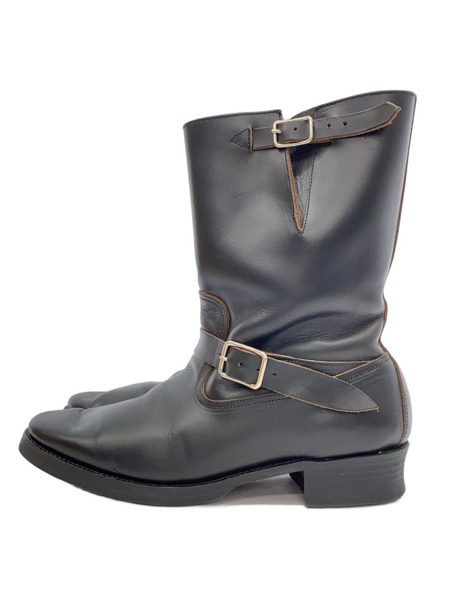 【中古】Bilt Buck/エンジニアブーツ/US10/BLK/レザー/604【シューズ】