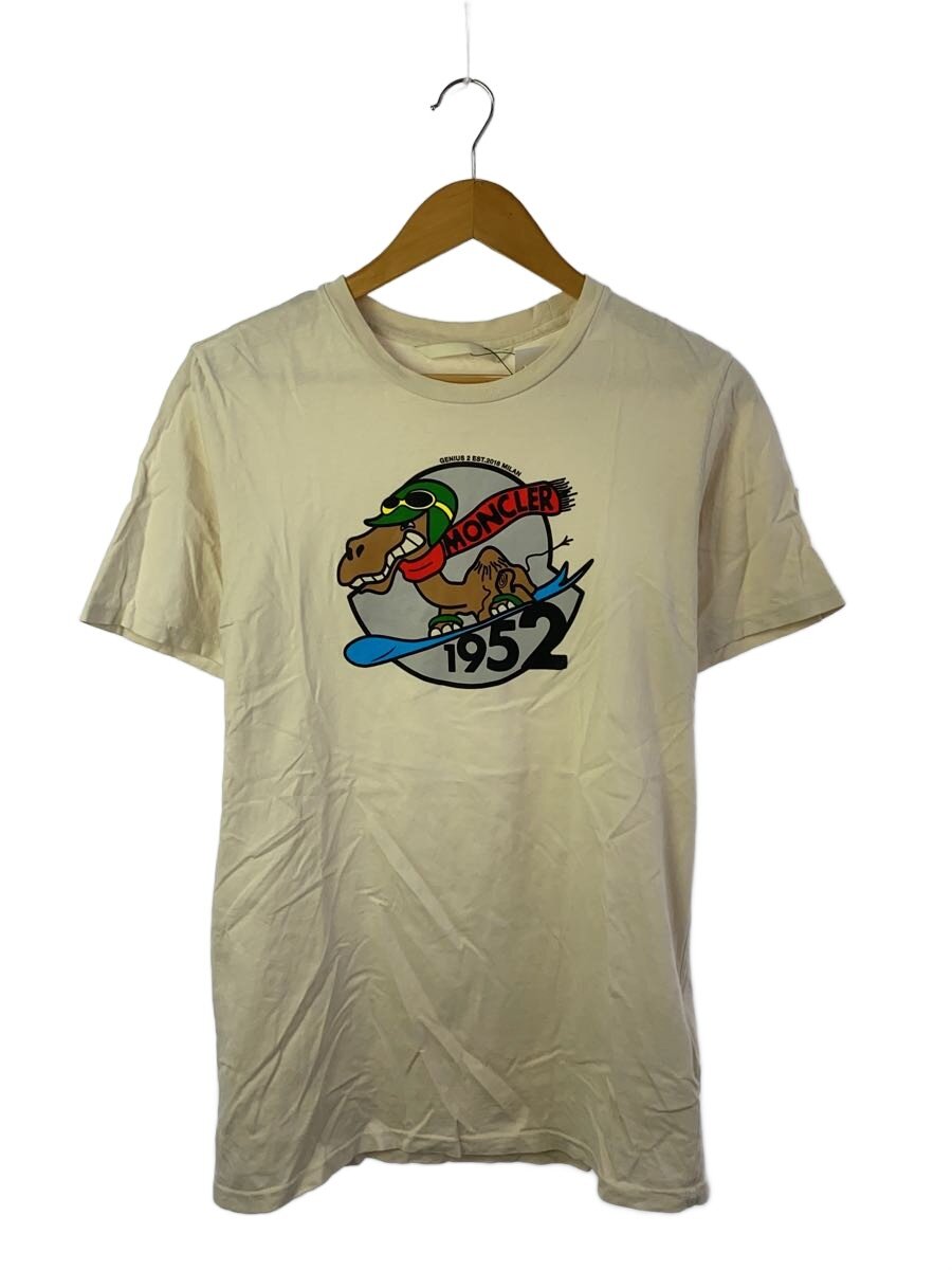 MONCLER◆Tシャツ -- コットン BEG プリント H10928C00006…