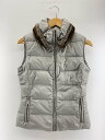 【中古】MAX MARA WEEK END LINE◆ダウンベスト/40/アクリル/GRY/フェイクファー【レディースウェア】(4)