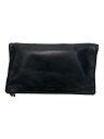 【中古】COACH◆クラッチバッグ/レザー/NVY【バッグ】