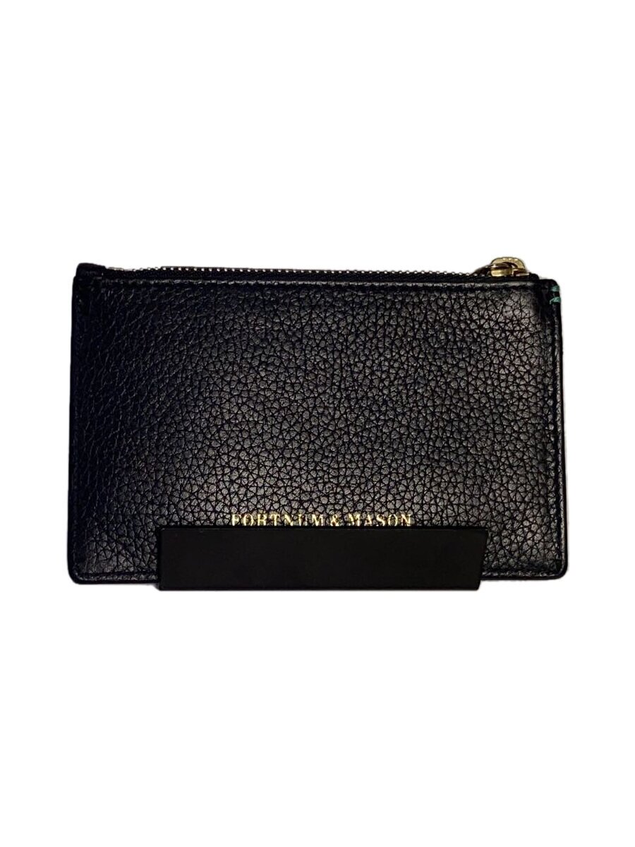 【中古】FORTNUM&MASON◆カードケース/レザー/BLK/メンズ【服飾雑貨他】