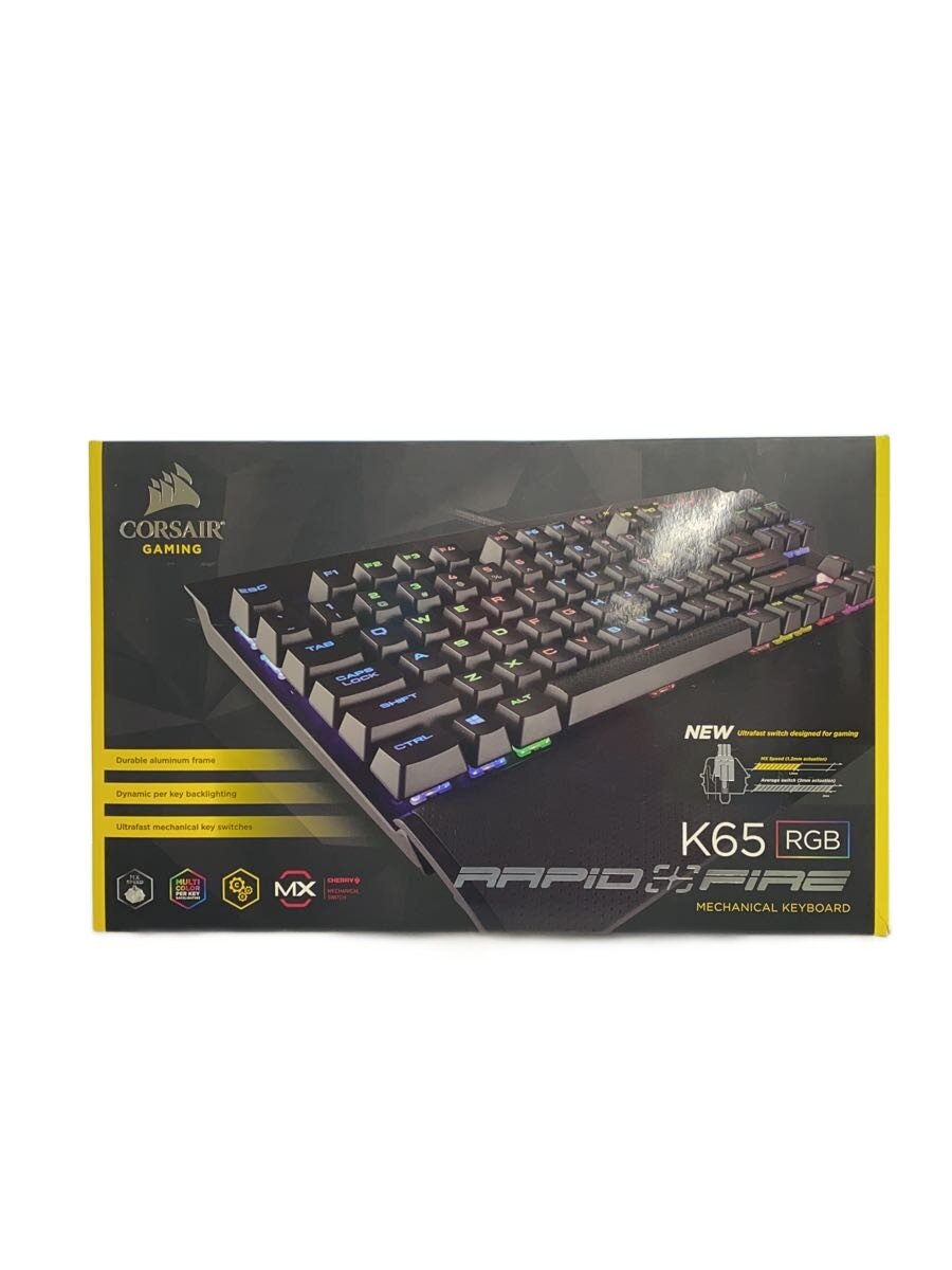 ★ 美品！ゲーミング　キーボード　Corsair K65 RAPIDFIRE Amazon.co.jp: Corsair K65 RAPIDFIRE CherryMX Speed RGB COMPACT