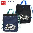 【追跡可能メール便1点まで可】PUMA ナップサック プーマ 2WAYバッグ 体操服に シューズ入れ キッズ ジュニア スクール 手提げバッグ クロスター 307528 307504 J20276