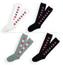 ハイソックス 19～21cm KIDS SOCKS ハート 靴下 ソックス 19cm 20cm 21cm キッズ ジュニア 女の子 通学 学校 イベント フォーマル 普段使い 発表会 卒業式 220889 220890 220891 220892