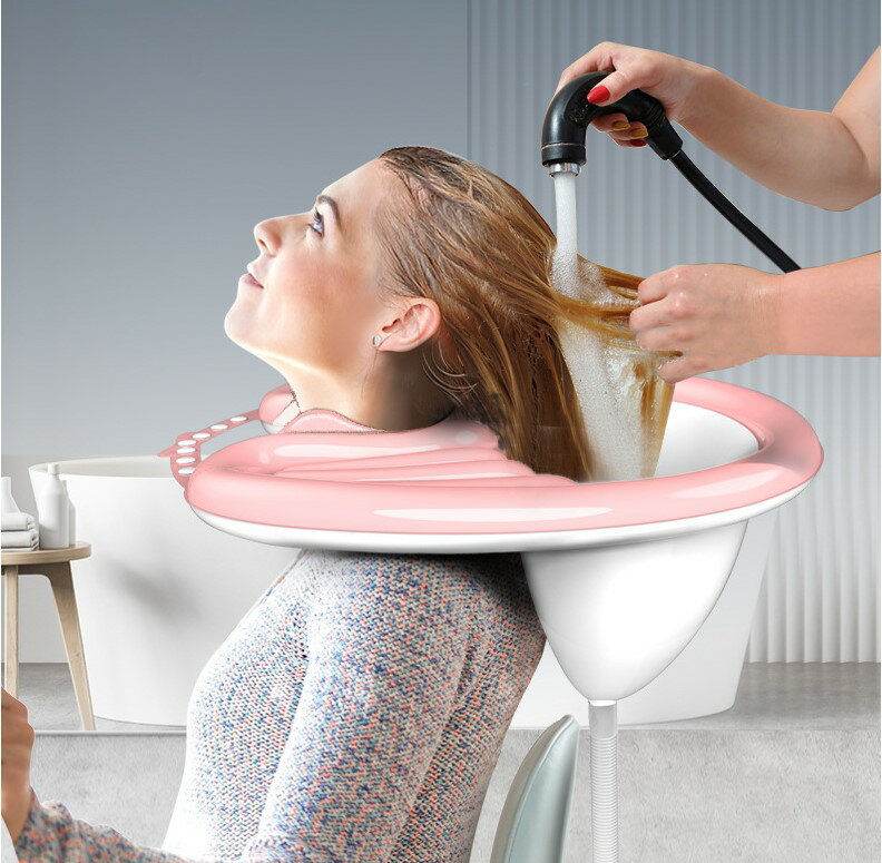 洗髪器 介護用 シャンプー器 移動 簡易 洗髪台 洗髪槽 入浴補助 軽量 寝たまま洗髪 自宅で髪を洗う 折..