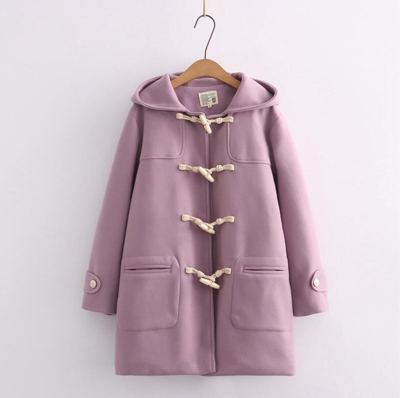 秋冬中綿入りコート ラシャコート レディース ダッフルコート 防寒アウタージャケット 厚手 トレンチコート カジュアルジャケット 学院風　通勤　暖かい フードありブルゾン お出かけオーバーコート S M L 3色 3