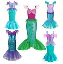 可愛い人魚姫 ドレス 水着 女の子 キッズ ハロウィンコスプレ衣装 プレゼント イベント 誕生日 記念日 発表会 白雪姫 クリスマス パーティー コスチューム ...