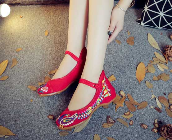 チャイナ靴 手作り北京布靴 チャイナシューズ痛...の紹介画像2