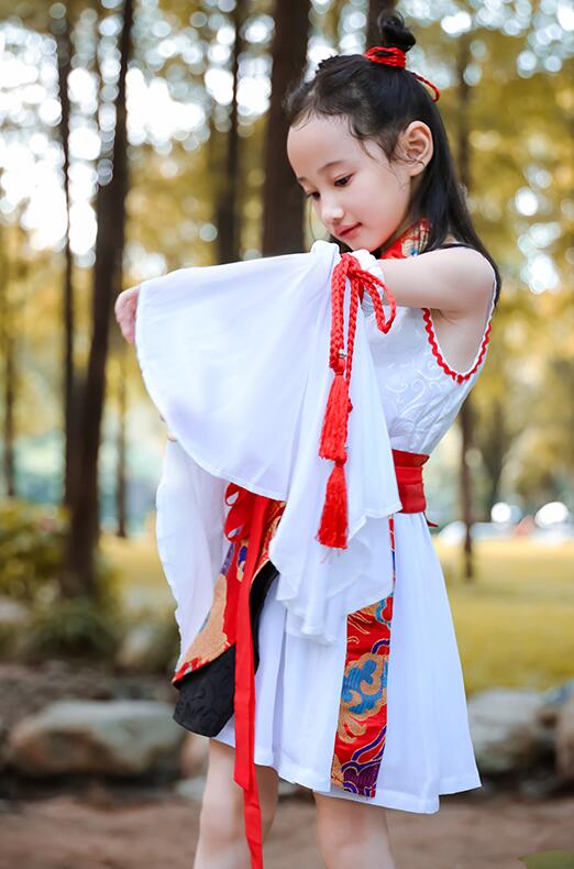 期間限定特別価格 キッズ チャイナドレス コスプレ 恐竜 お祭り 衣装 可愛い