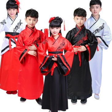 全品二点送料無料 キッズ子供用漢服・唐装 幼稚園小学生中学生団体舞台衣装 男の子 女の子 舞台ステージ衣装 振袖中華ドレス 七三五演出衣装 唐宋時代衣装 中国風コスプレ衣装 学園祭チャイナドレス 中華宮廷風古典ダンス衣装110cm 〜170cm
