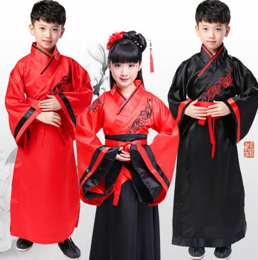 全品二点送料無料 キッズ子供用漢服・唐装 幼稚園小学生中学生団体舞台衣装 男の子 女の子 舞台ステージ衣装 振袖中華ドレス 七三五演出衣装 唐宋時代衣装 中国風コスプレ衣装 学園祭チャイナドレス 中華宮廷風古典ダンス衣装110cm 〜170cm