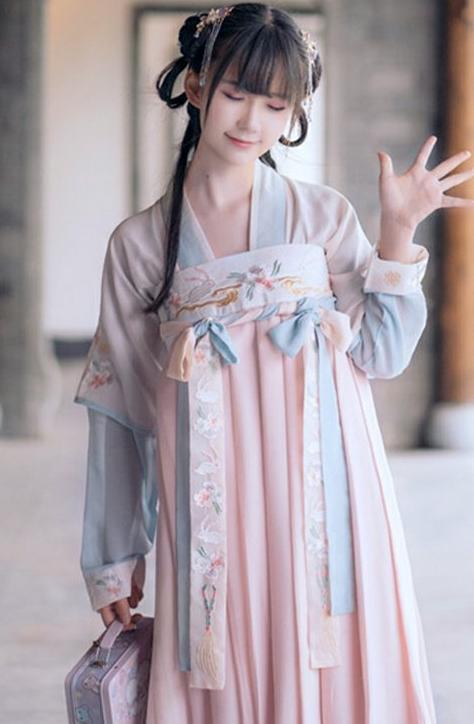 7色 漢服 唐装 中華服 可愛い チャイナ服 膝丈 ロング チャイナドレス 中華風コスプレ衣装 舞台ステージ衣装 ハロウィン衣装 レディース 大人 中国古代衣装