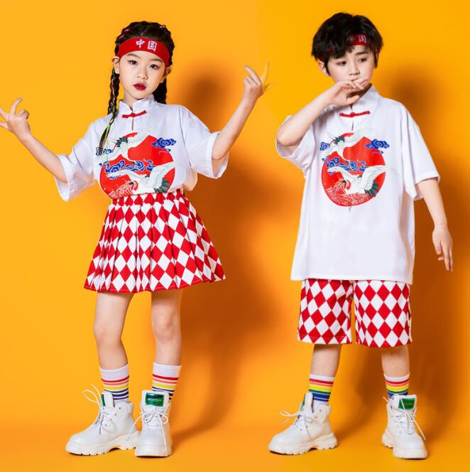 子供ダンス衣装2点セット キッズ 中華 ダンス...の紹介画像2