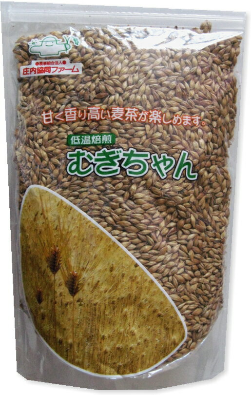 低温焙煎麦茶「むぎちゃん」（農薬を使わず栽培した麦茶）500g×13個入※沖縄県、離島は追加送料加算されます。